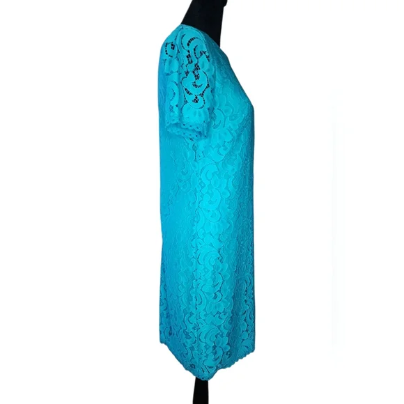 Maggy London Aquafina Lace Sheath Dress, Womens 4 - Picture 4 of 7
